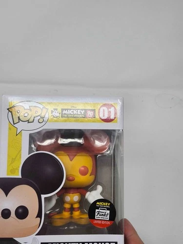 Funko POP Disney Mickey Mouse Orange/Yellow #01 MANY PHOTOS