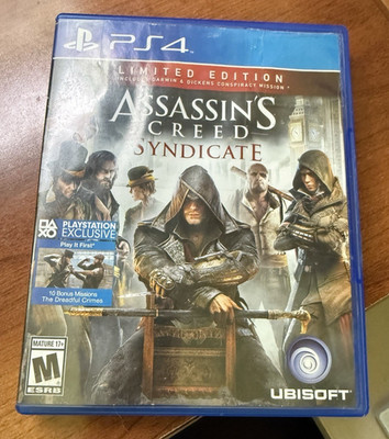 Assassin's Creed Syndicate Limited Edition (Sony PlayStation 4 PS4)~L@@K!!!!