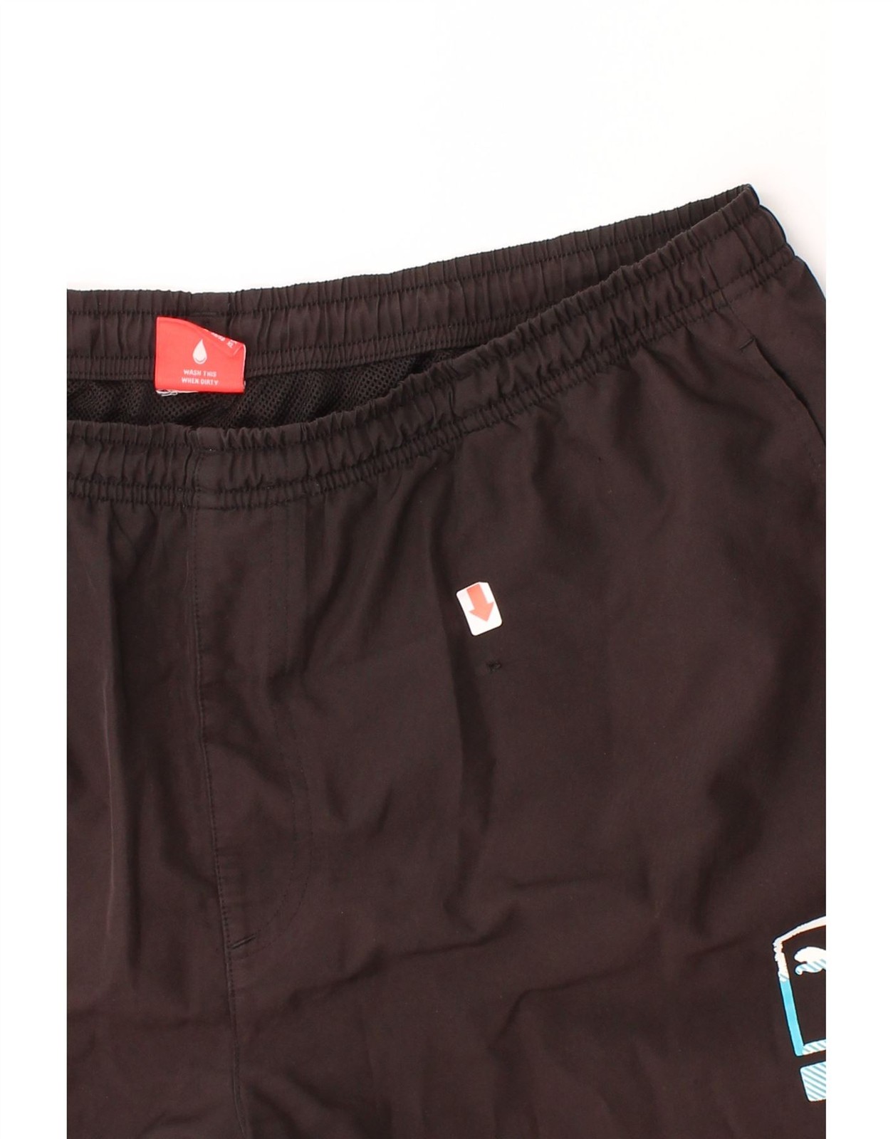 PUMA Mens Sport Shorts XL Black CJ09 thumbnail 3