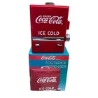 New Vtg TableCraft Coca-Cola Vending Machine Cooler Toothpick Dispenser - CC304
