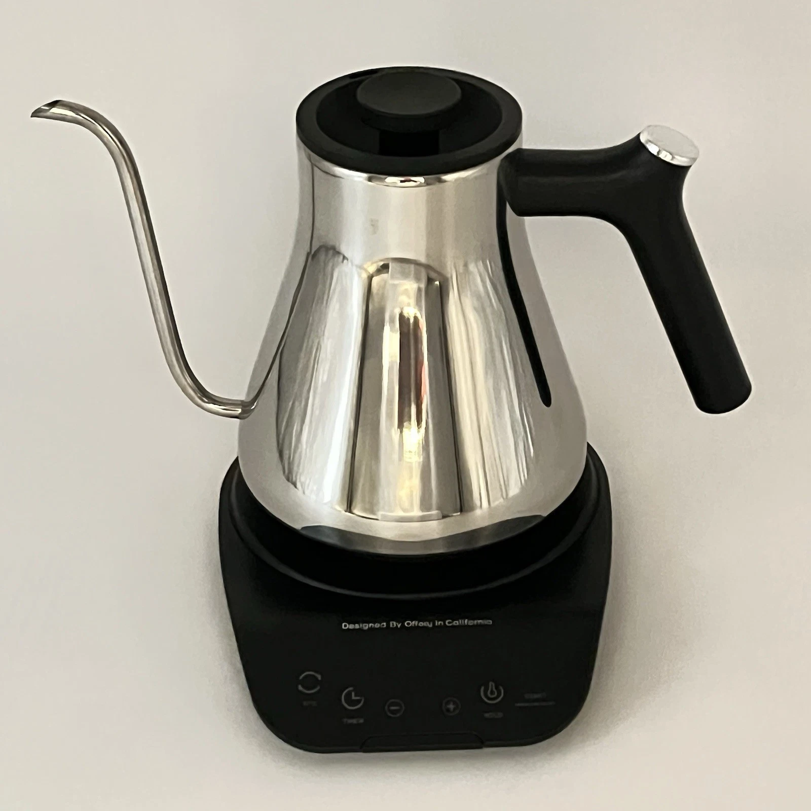 Offacy Electric Gooseneck Kettle CEK-206 Stainless Pour Over Coffee Temp Control