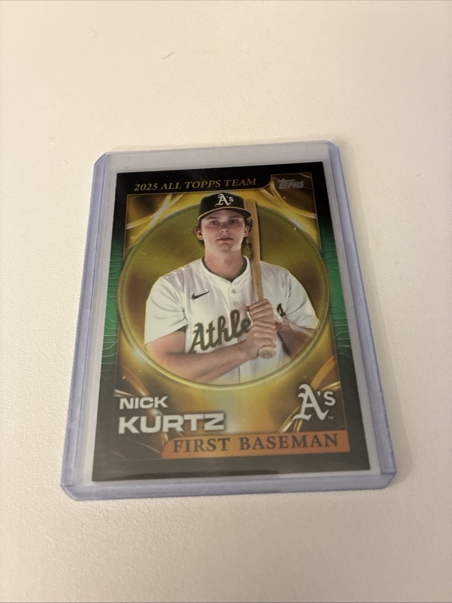 2026 Topps Series 1 2025 All Topps Team Nick Kurtz #ATT-2 GREEN 