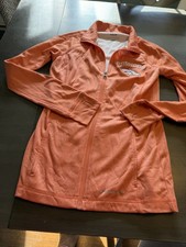 Denver Broncos Small NFL Football Majestic Full Zip Orange Jacket Sweatshirt