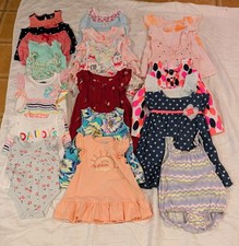 Baby Girl 6 Mo. Summer Clothing Lot 23 Pieces . Gently Used