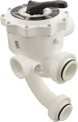 Multiport Valve, Praher SM2-PP3, 2'', with PacFab Plumbing : SM2-PP3