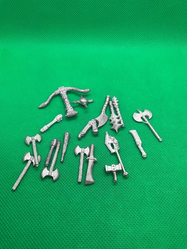 28mm Metal Miniature Weapons Bulk Lot DnD Wargame Bits Pewter China RPG Set