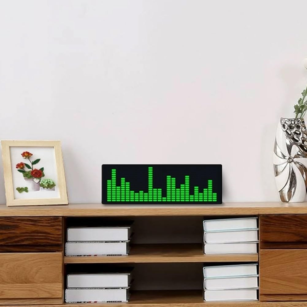 Analyseur de spectre de musique LED avec affichage dynamique audio haute précision RGB