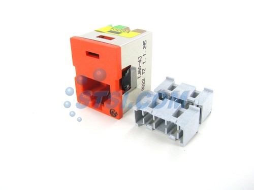 Ortronics OR-TJ6A-43 TracJack Cat6a Jack, Naranja ~STSI - Imagen 3 de 4