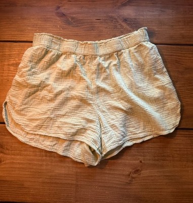 Universal Thread Women's XL Light Beige Textured Shorts