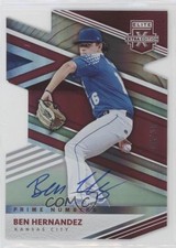 2020 Panini Elite Extra Edition /38 Ben Hernandez #41 Auto 02d2