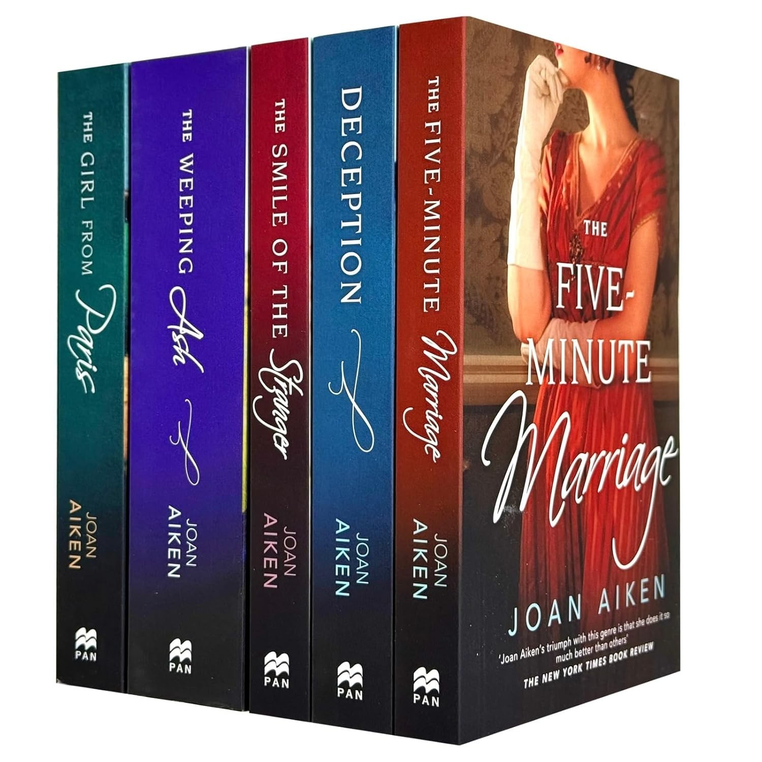 Joan Aiken 5 Books Collection Set Five-Minute Marriage,Deception,The Weeping Ash