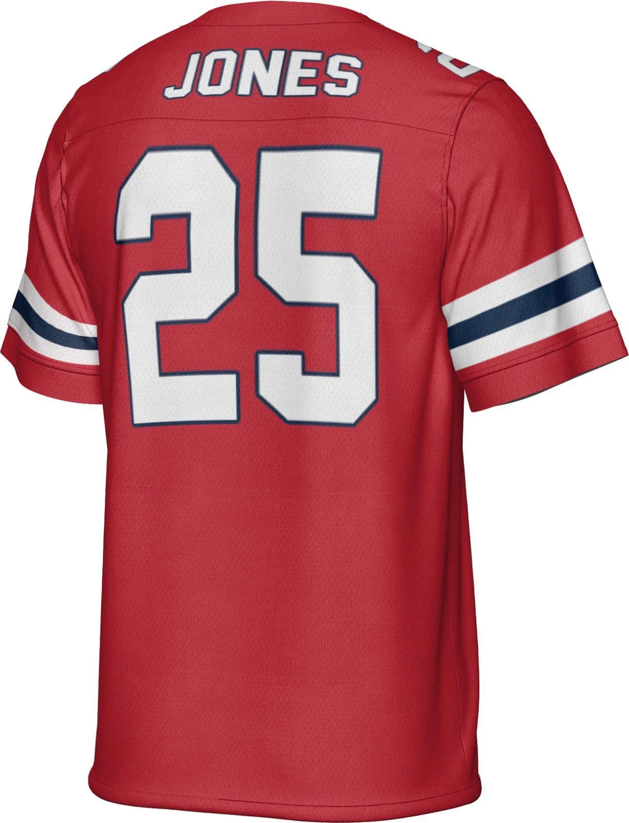Custom Red Marcus Jones Jersey