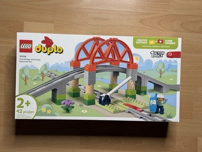 New LEGO Large Duplo Train Bridge And Tracks Expansion Set Building Set 10426