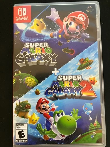 New ListingSuper Mario Galaxy + Super Mario Galaxy 2 - Nintendo Switch Game