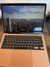 Apple MacBook Air 13 Zoll (256GB SSD, M1, 8GB) Laptop - Gold - MGND3D/A...