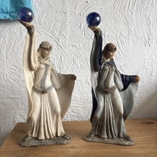 Border Fine Arts ~ pair of figures ~ Hand Made in Scotland soli-deo workshop