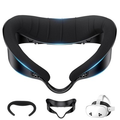 Compatible with Oculus Quest 3s Face Pad Cover - Widen Facial Interface,Cooli...