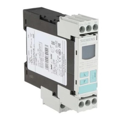 1x 3UG4622-1AW30 Siemens Stromüberwachungsrelais 50mA-10A 1 Phase SPDT HUTSCHIENE