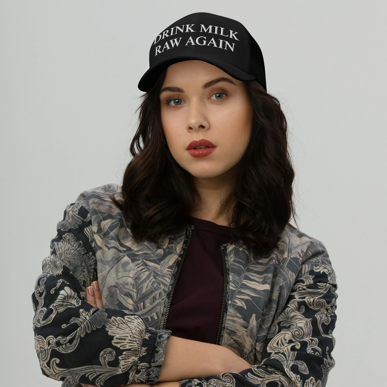 Drink Milk Raw Again - Raw Milk Trucker Cap
Opens in a new window or tab