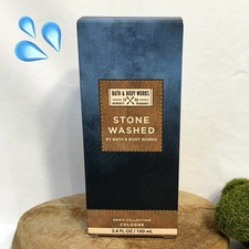 BATH  BODY WORKS MEN  S STONE WASHED COLOGNE 3.4 oz. BNIB FREE SHIP DISCONTINUED