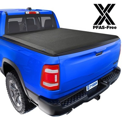 TYGER T1X Soft Roll-Up in Fabric Tonneau Cover for 09-18 Ram 1500 5'7'' Bed