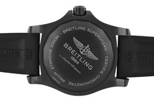 Breitling Superocean M17368 Date Black PVD Steel 46MM Men's Automatic Watch 6