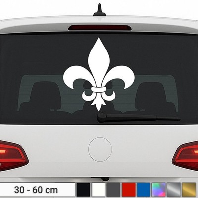 Lily Sticker Fleur De Lis Lys Florence Decor Campervan Car Motorhome
