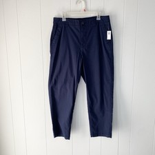 Old Navy Pants OG Chino Women's Size L High Rise Straight Navy Blue NWT