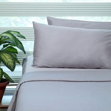 100 Organic Cotton King Sheet Set 400 Thread Count Luxury Hotel Collectio...