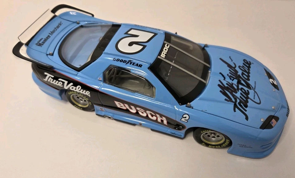 Autografiado Kurt Busch #2 True Value IROC Talladega Win 2003 1/24 NASCAR Diecast Foto 3 de 4