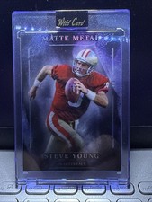 2026 Wild Card Matte Metal Steve Young Legend 1/1!!!