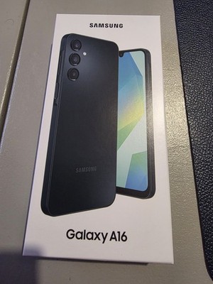 Samsung Galaxy A16 4G 128GB entsperrt Dual Sim Smartphone brandneu - schwarz 