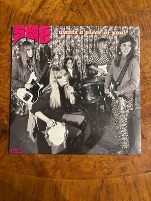 #ad #ad SHE All Girl 1960#x27;s Garage Band quot;She Wants A Piece Of Youquot; Lp Sealed New 40 $15.95