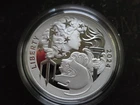 2024 1 OZ US MINT  LIBERTY & BRITANNIA SILVER PROOF MEDAL OGP ~ US MINT SELLOUT
