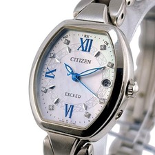 CITIZEN Exceed H058-T020178 Solar Diamond caja de reloj para mujer