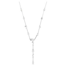 Swarovski Constella Yshaped necklace Imitation crystal imitation pearl round cu
