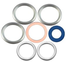 7pcs Differential and Transmission/Transfer Case Drain Plug Crush Washers 12157-