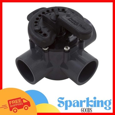 Durable PVC Diverter Valve 2'' Spigot x 1-1/2'' Slip for Effortless Water Flow