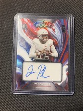 Jack Plummer 2023 Wild Card Rookie Auto 1/3 American Metallix. rookie card picture