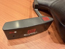 Used Evnroll EV2 Black Putter - 34" Short Plumber Neck - Black Gravity grip