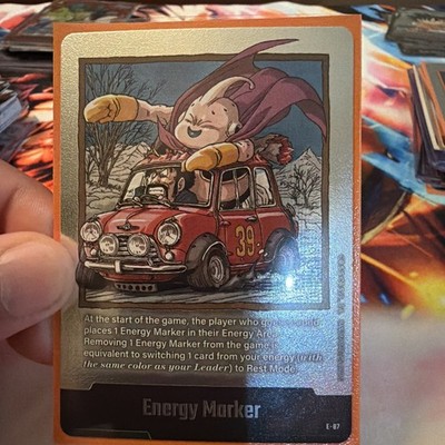 Dragon Ball Super Fusion World Energy Marker E-87 Silver