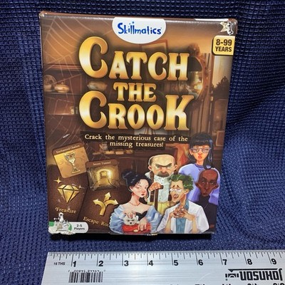 Skillmatics Board Game - Catch The Crook - USED / COMPLETE - Free Shipping