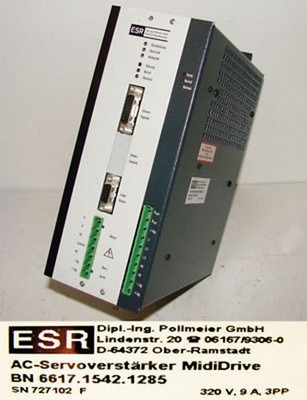 ESR Pollmeier MidiDrive BN 6617.1542.1285 AC Servo Amplifier -Unused-