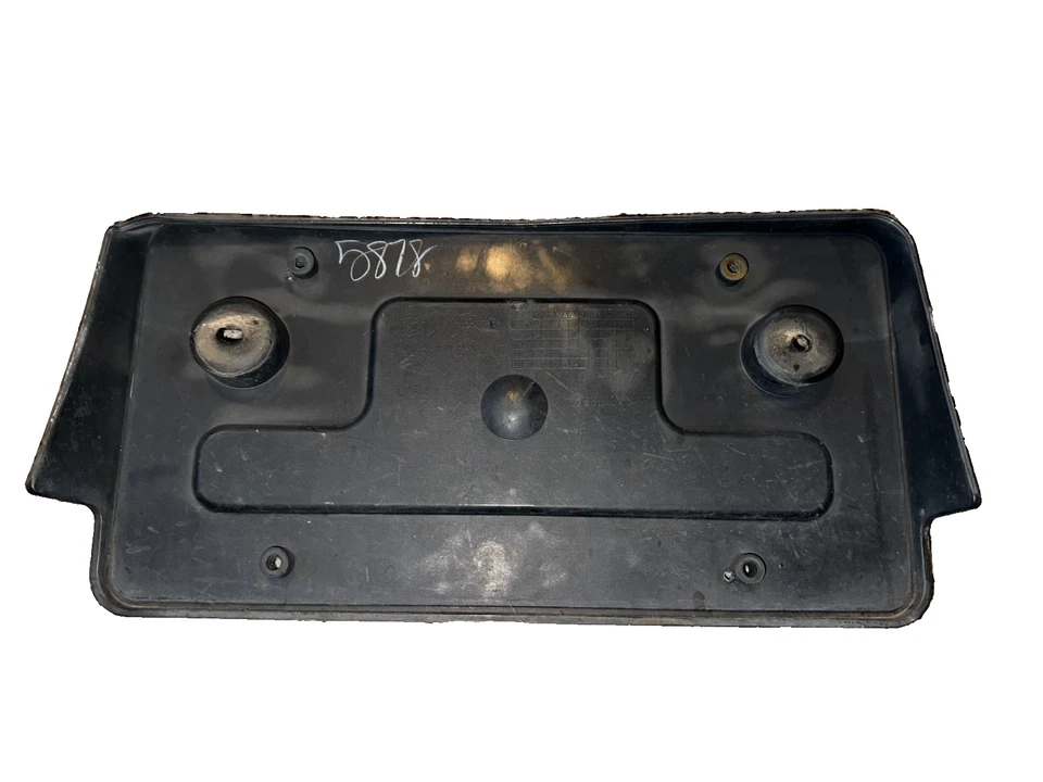 10-12 Ford Mustang Front License Plate Bumper Tag Bracket OEM - Image 3 of 4