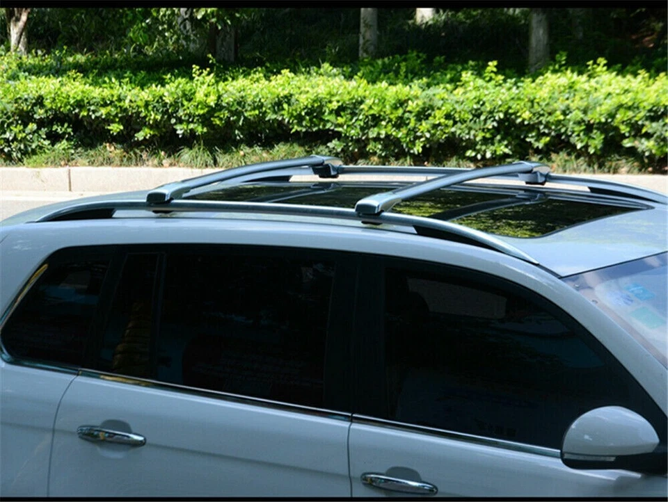 2PCS Roof Rack Cross Bars Cargo Carrier Fits For Nissan Patrol 2010-2024 ALU - Image 3 of 4