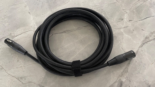 Warm Audio Premier Series XLR Female to XLR Male Cable 20' Length Black Braided