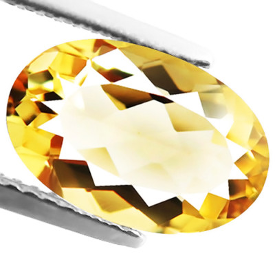Beryl 6.20ct extremely rare golden yellow color 100% natural earth mined Brazil