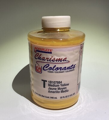 Accurate Charisma ACC007884-14 Colorant Toner 1B107884 T-Medium Yellow, 1 Qt