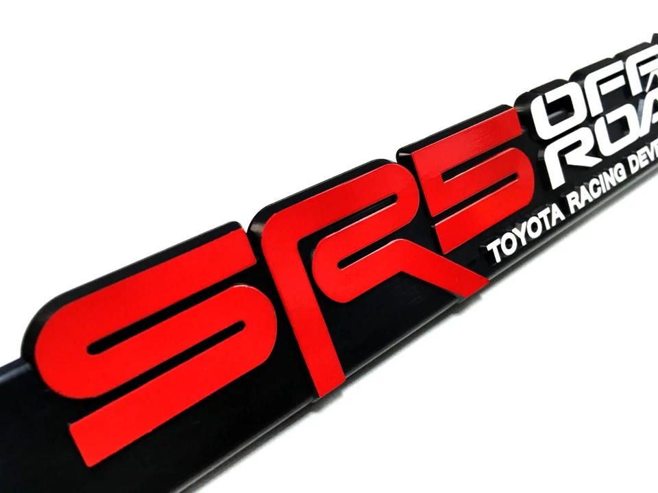 SR5-License-Plate-Frame-Toyota-SR5-Offroad-Tacoma-Tundra-4Runner-Land-Cruiser-Hi - Image 3 of 4