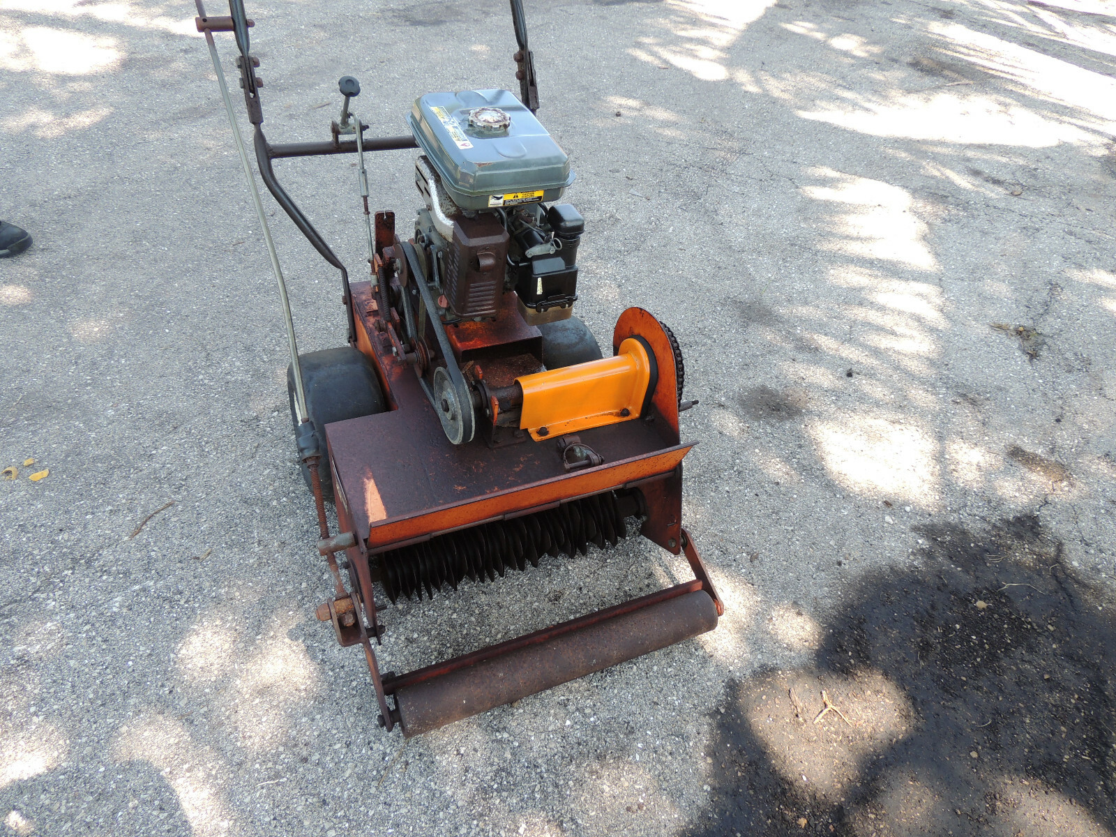 Sisis Rotorake Engine ARR/4 SISIS Auto-Rotorake Golf Greens Verti Cutter 5 Hp Kubota Engine ...